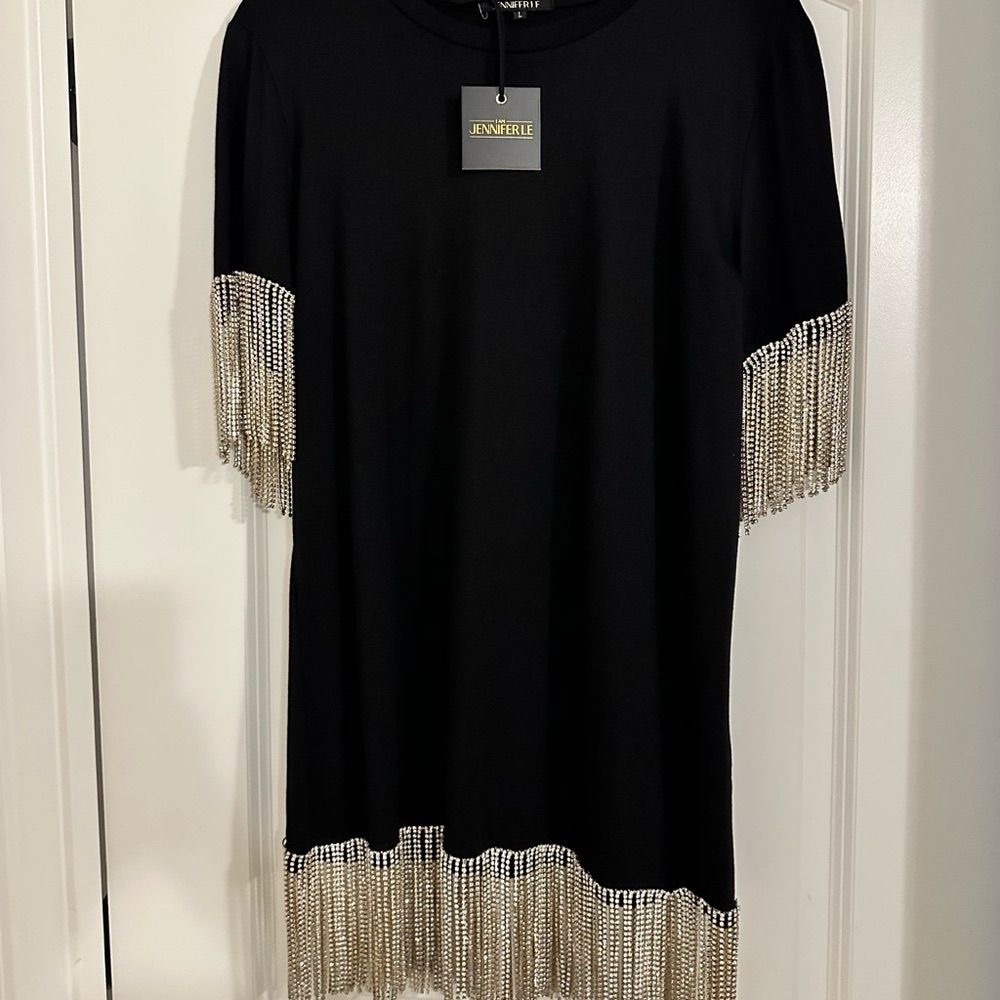 Jennifer le women’s rhinestone chain top